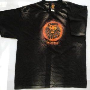 Lion King Tee Shirt  L  Black